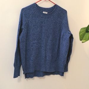 Old Navy heather blue sweater